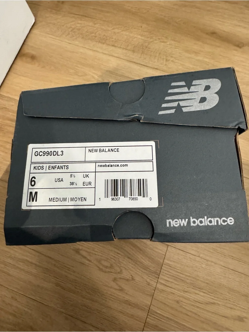 New Balance Kids Blue, Orange & Yellow Colorblock Sneakers